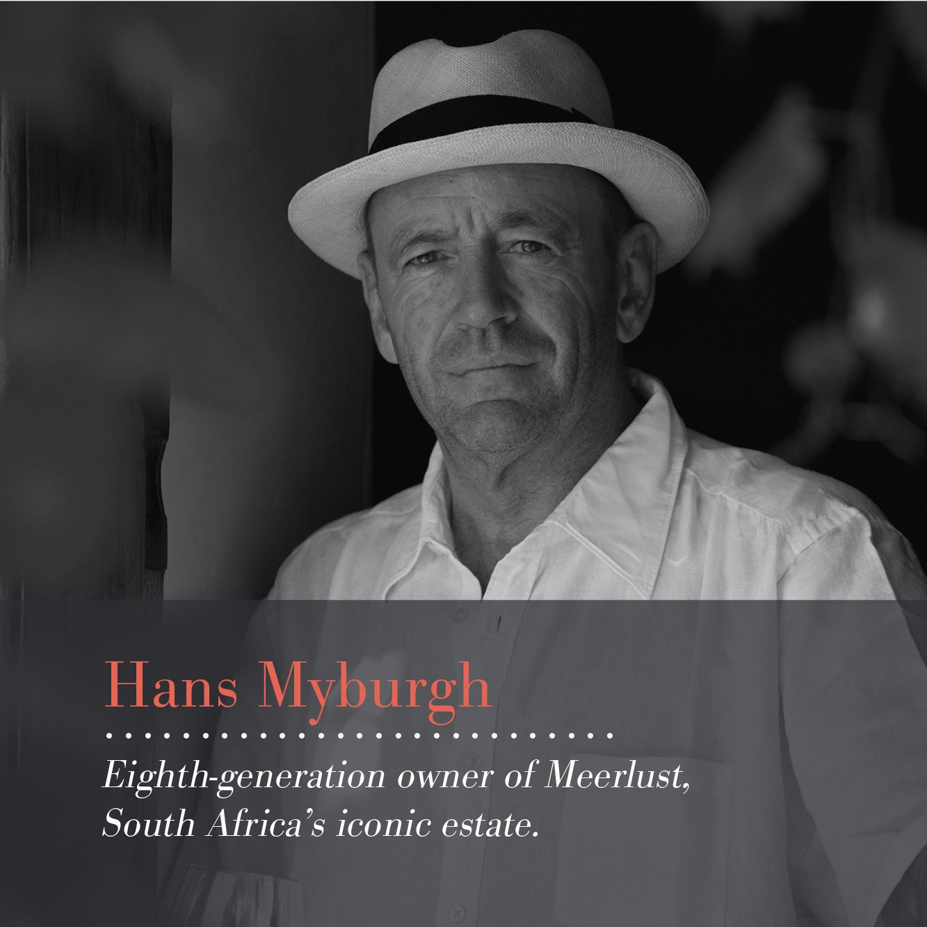 ▻ Hannes Myburgh of Meerlust