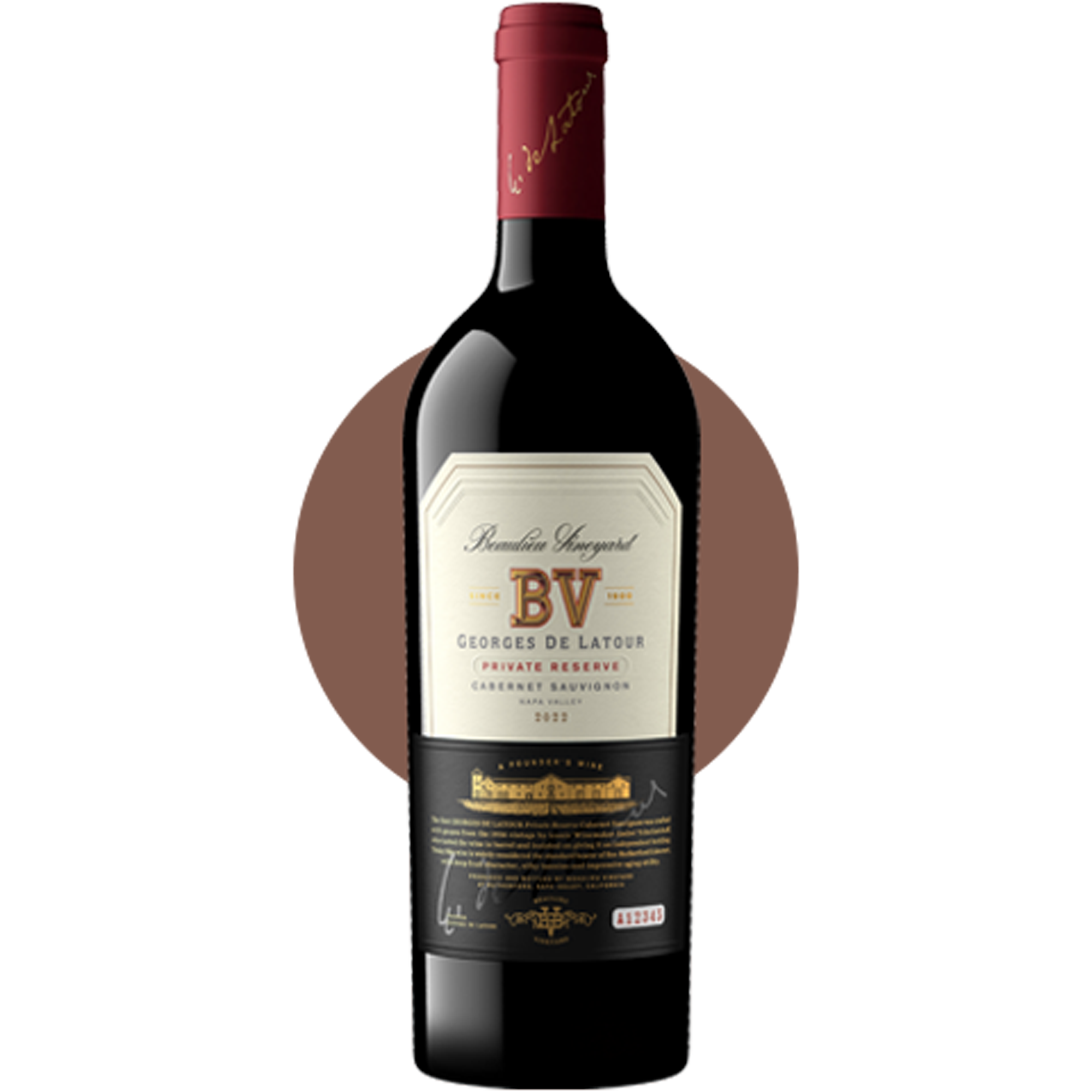 ▴ Beaulieu Vineyards Georges de la Tour Private Reserve 2022