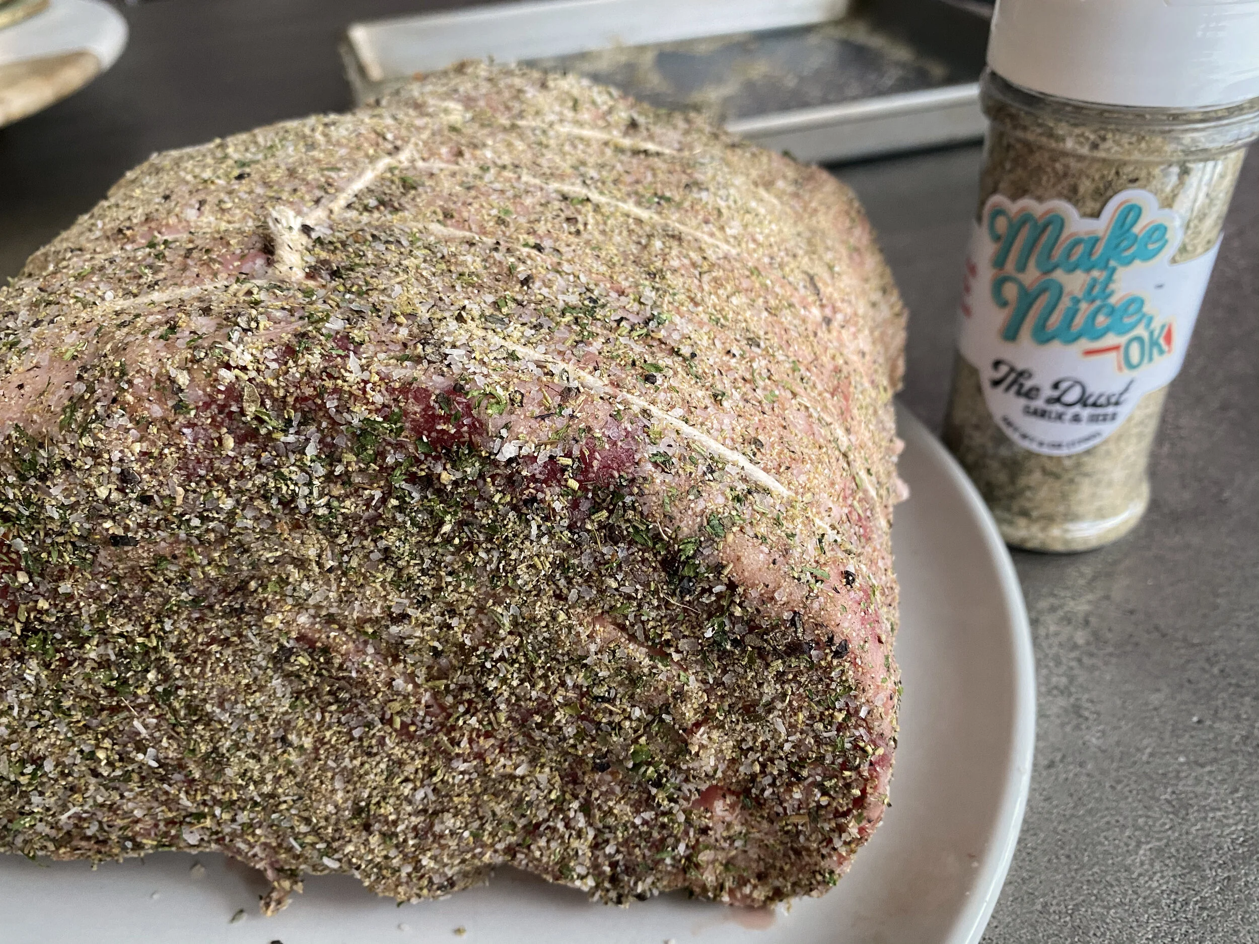Dusted & Crusted Prime Rib Roast — Make it Nice, OK
