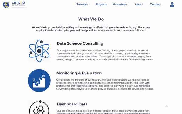 We also added an embedded video from&nbsp;SWB’s YouTube channel&nbsp;in order to provide potential clients the perspective of previous organizations that have worked with SWB in the past and benefitted from their services. The logos of past clients …