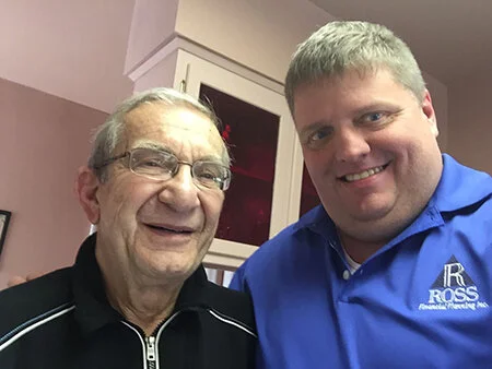   Me and professor Phil Faini (“Chief”), West Virginia University.  