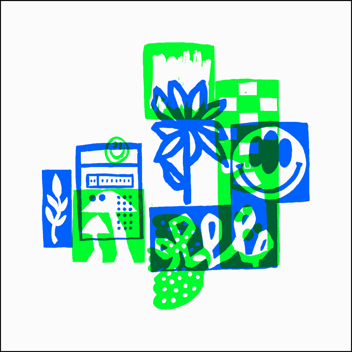 Blockhead 001/002 Chaos Edition – Letterpress Print