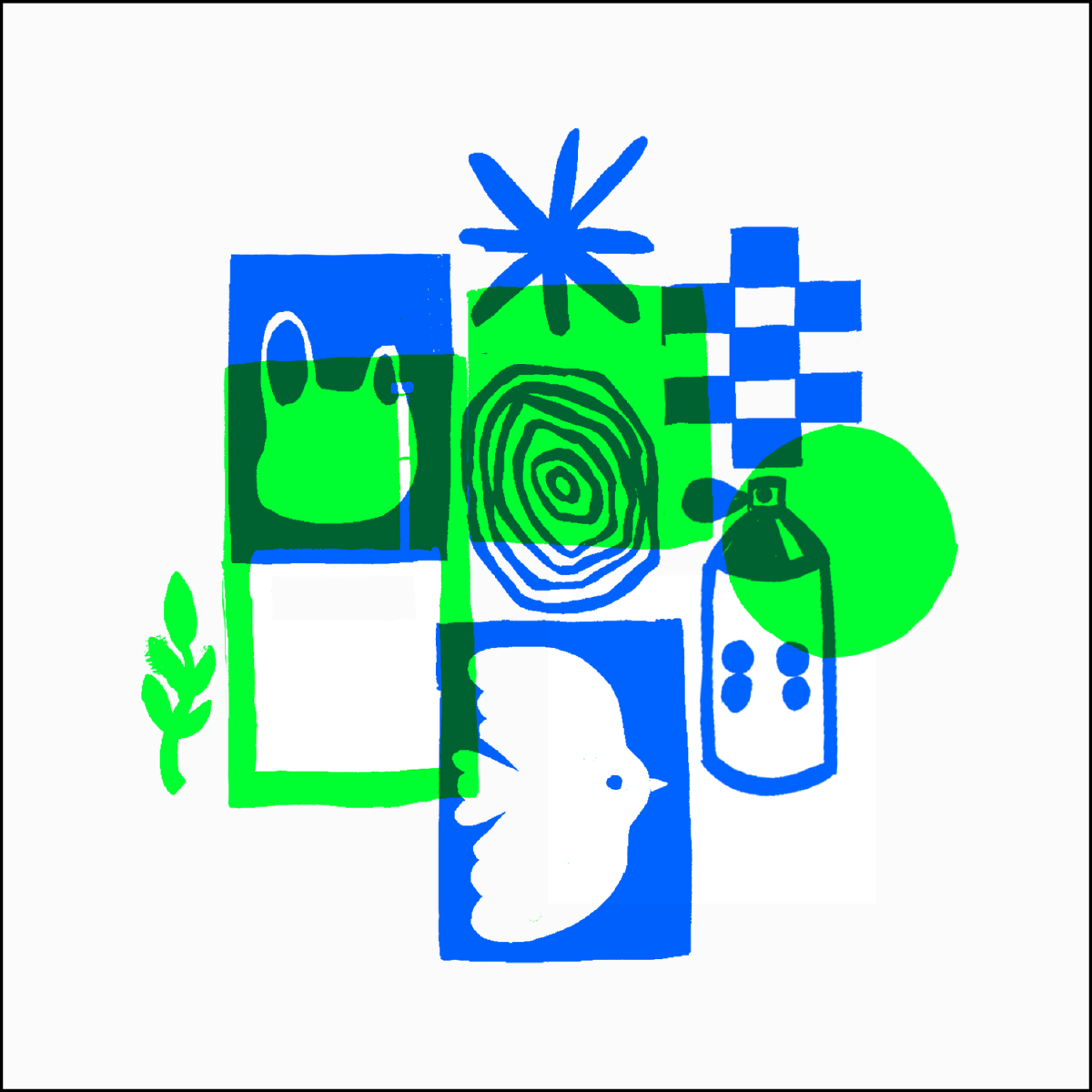 Blockhead 002/001 Chaos Edition – Letterpress Print