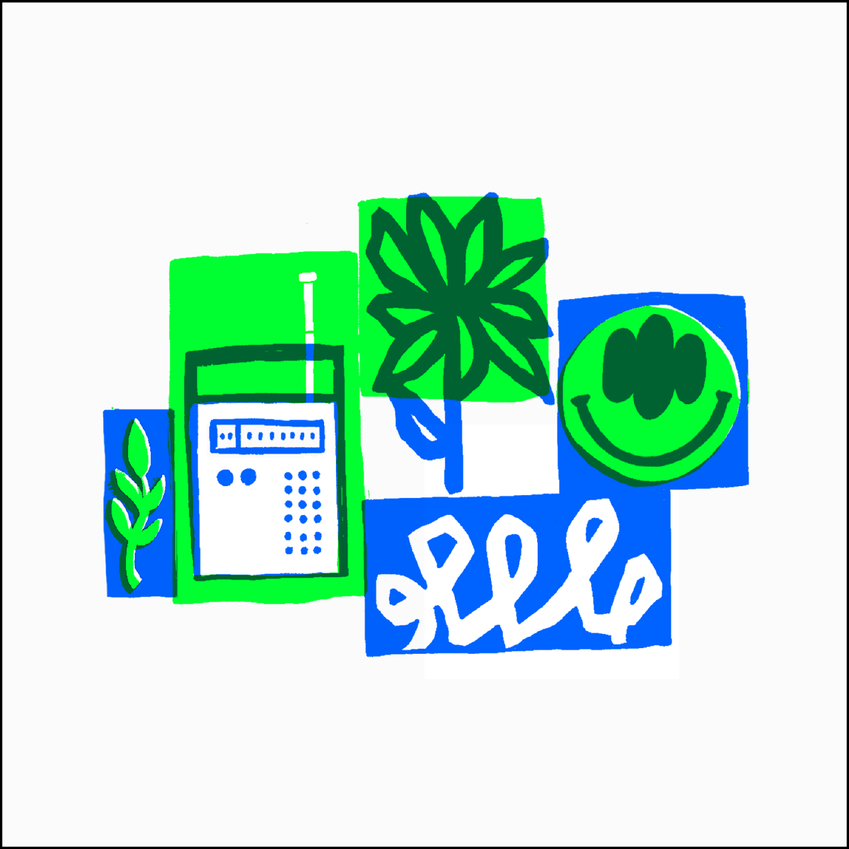 Blockhead 001 – Letterpress Print