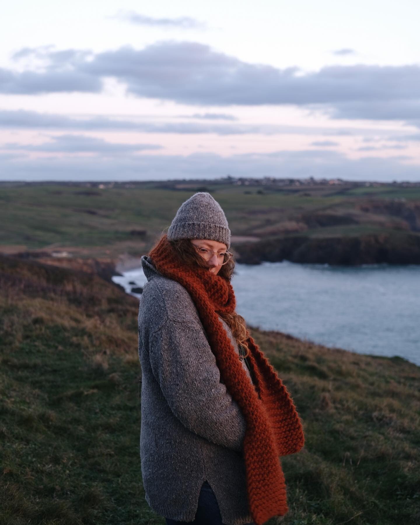 Last light at Halzephron Cliff ✨