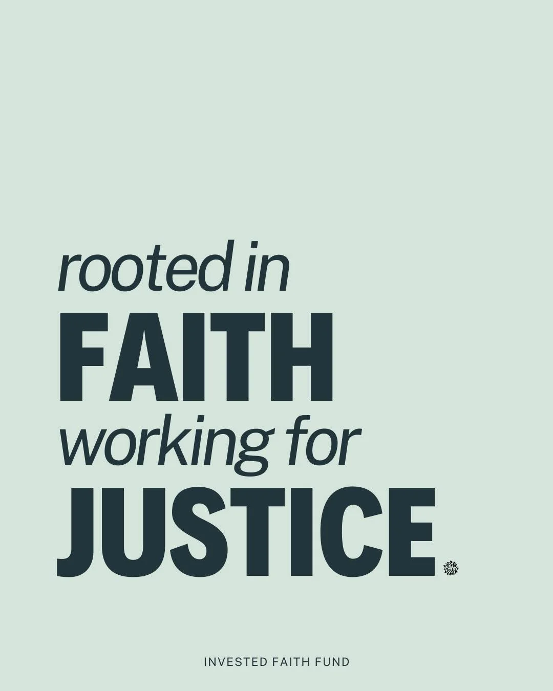 Where there is good, there is God; And where God is at work, we are called. 

At Invested Faith, we are called to seek out and support the folks who are doing *good* work in their communities. Those who are reimagining systems, engaging in community 