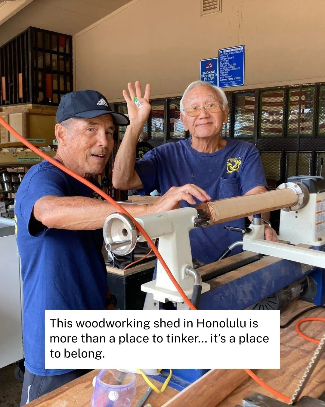 Meet Invested Faith Fellow Harvey Chun, board member for the Aloha Community Shed! 🔨

The mission of the Aloha Community Shed is to encourage healthy physical, social and mental opportunities for senior men and women to share friendships, experience