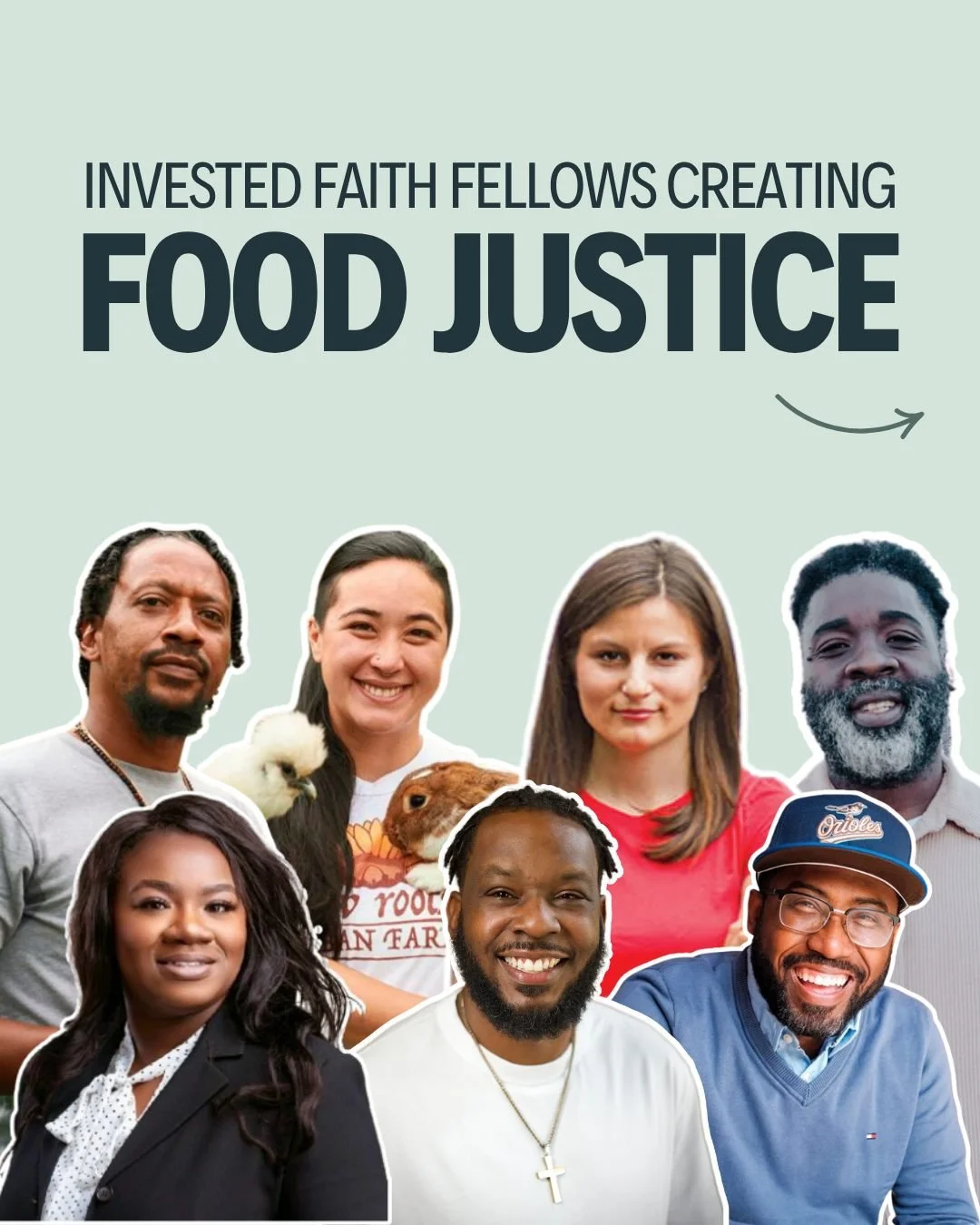 Amid federal aid and SNAP uncertainty, it is more crucial than ever for communities to create sustainable and relational systems of food justice.

These Invested Faith Fellows are reimagining food systems within their communities and beyond. Give the