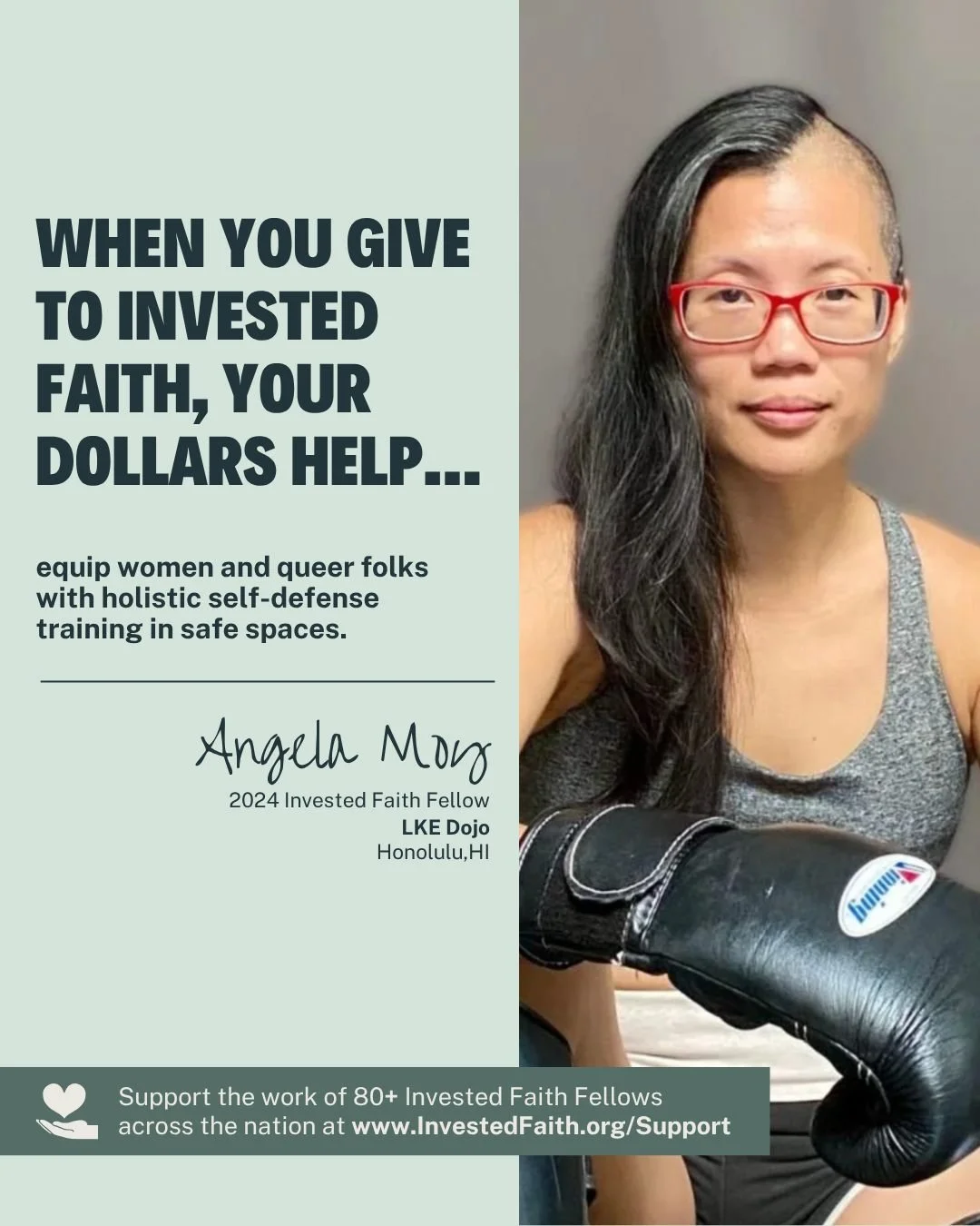 If you're a fellow multi-passionate empath who finds it hard to know where to send your donations this giving season... We've got good news for you: 

When you give to Invested Faith, your donation benefits the diverse, crucial, and justice-focused m