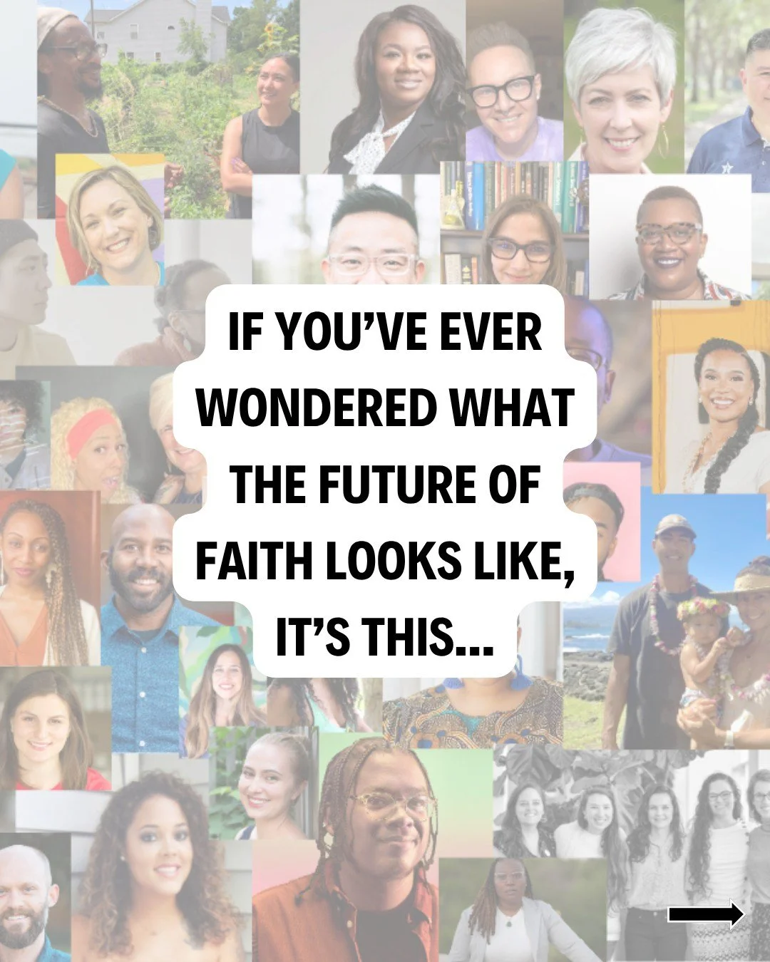 The future of faith is creative, adaptive, community-centered, justice-focused. The future of faith exceeds the bounds of the traditional church. 

These are just 5 of our 80+ (and counting) Invested Faith Fellows doing incredible work on the ground 