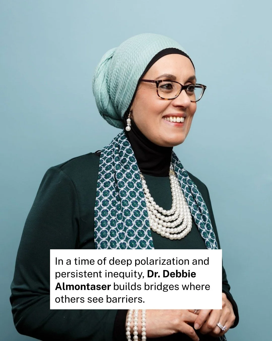 Part of our newest cohort of Invested Faith Fellows, Dr. Debbie Almontaser is an internationally recognized, award-winning educator, speaker, and authority on cross-cultural understanding. 

A 25-year veteran of New York City&rsquo;s public schools, 