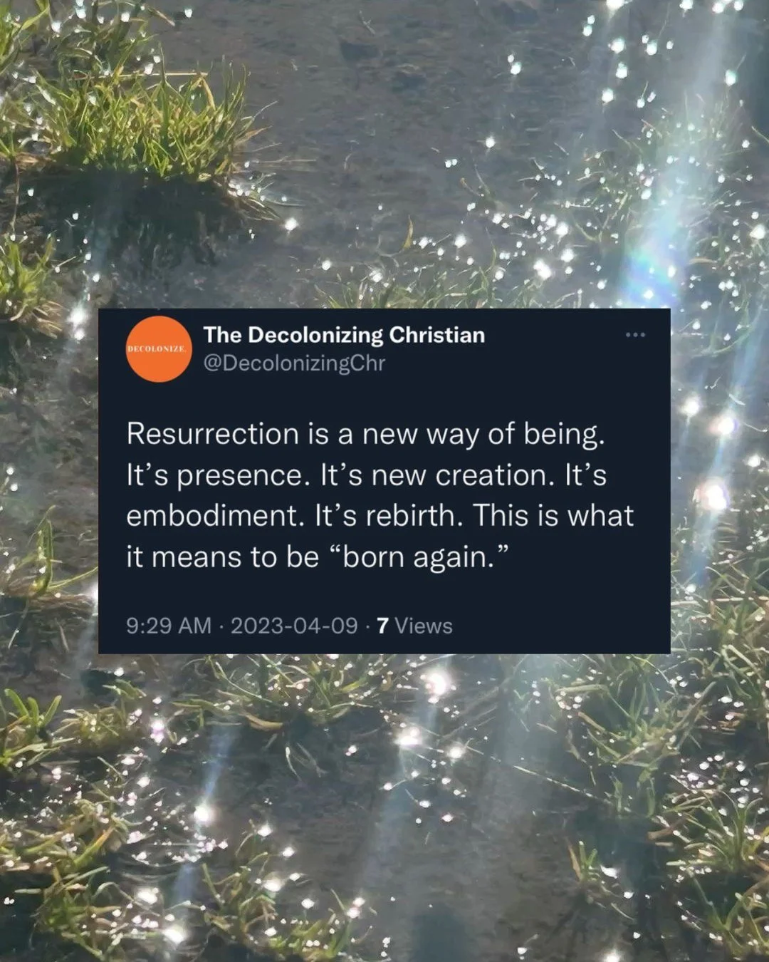 Happy Easter, friends 🤍

May we all embrace the spirit of Easter, of resurrection, of new beginnings and necessary change. 

#EasterJustice #FaithAndJustice #ProgressiveEaster