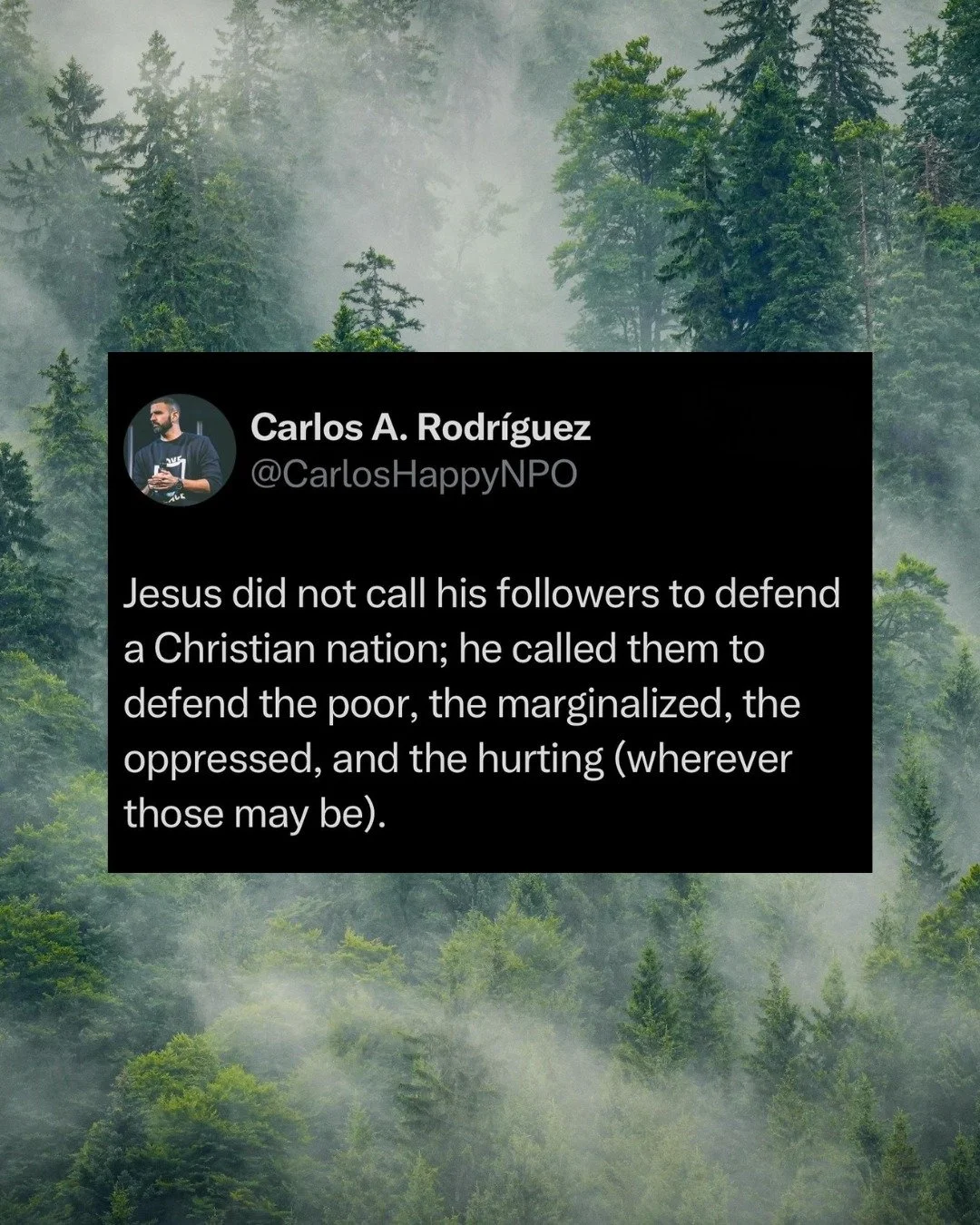 What @carloshappynpo said 🙏

#FaithAndJustice