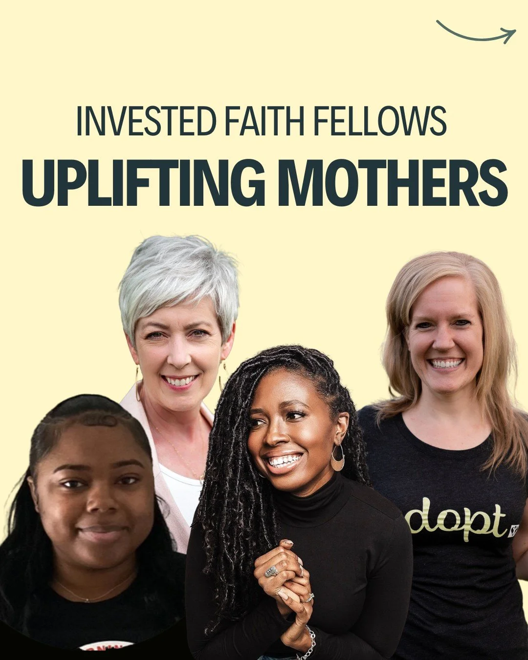 With Mother's Day around the corner, we want to shout out some of our incredible Invested Faith Fellows who are uplifting and resourcing mothers! 

Swipe to meet Jada, Jen, Erica, and Marcy and learn about their innovative, faith-based work 🙏

#Fait
