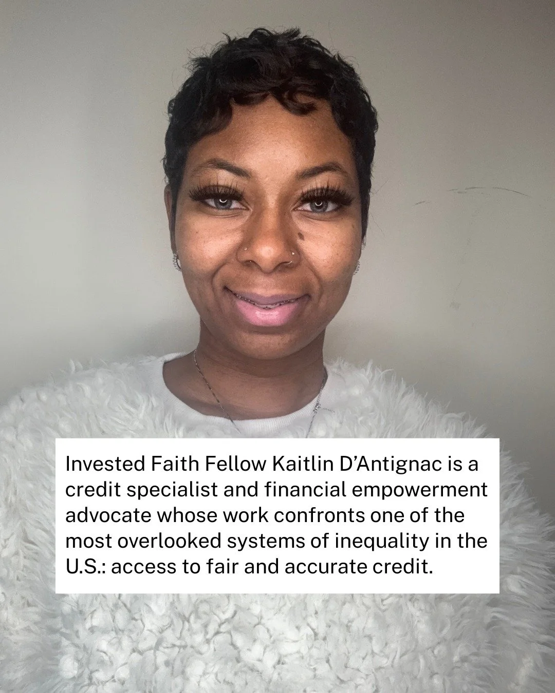 Meet Invested Faith Fellow Kaitlin D&rsquo;Antignac, a credit specialist using her faith and knowledge to address on of the most unjust systems in the U.S... access to fair and accurate credit.

Follow @lifeofabundancellc to stay up to date on Kaitli