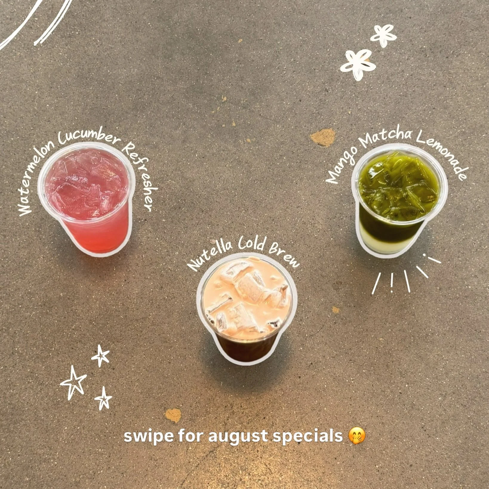 Call us crazy, but we don&rsquo;t roll out our fall menu until Labor Day! Until then&hellip; we&rsquo;ve got three surprise drinks joining our summer lineup to hold you over. 💛

*launching 8/1 in all shops!