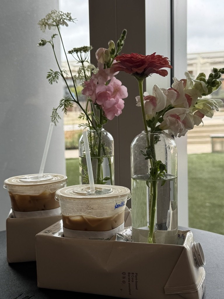 the flower + coffee bundle!