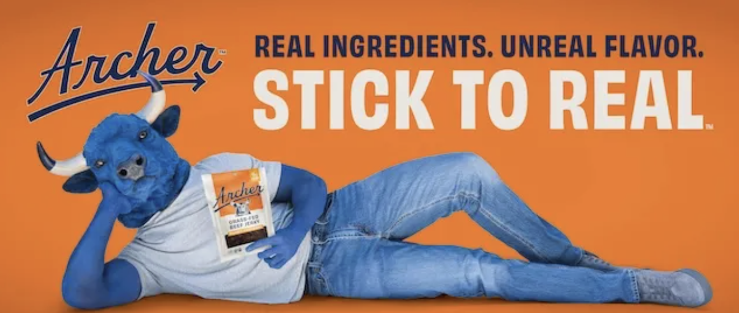 How Archer uses exaggerated reality to draw attention to genuine ingredients