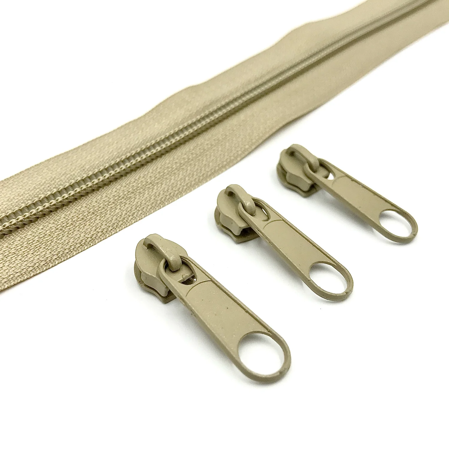 Continuous Zipper Tape with Gun Teeth Nylon Bag Making Supplies