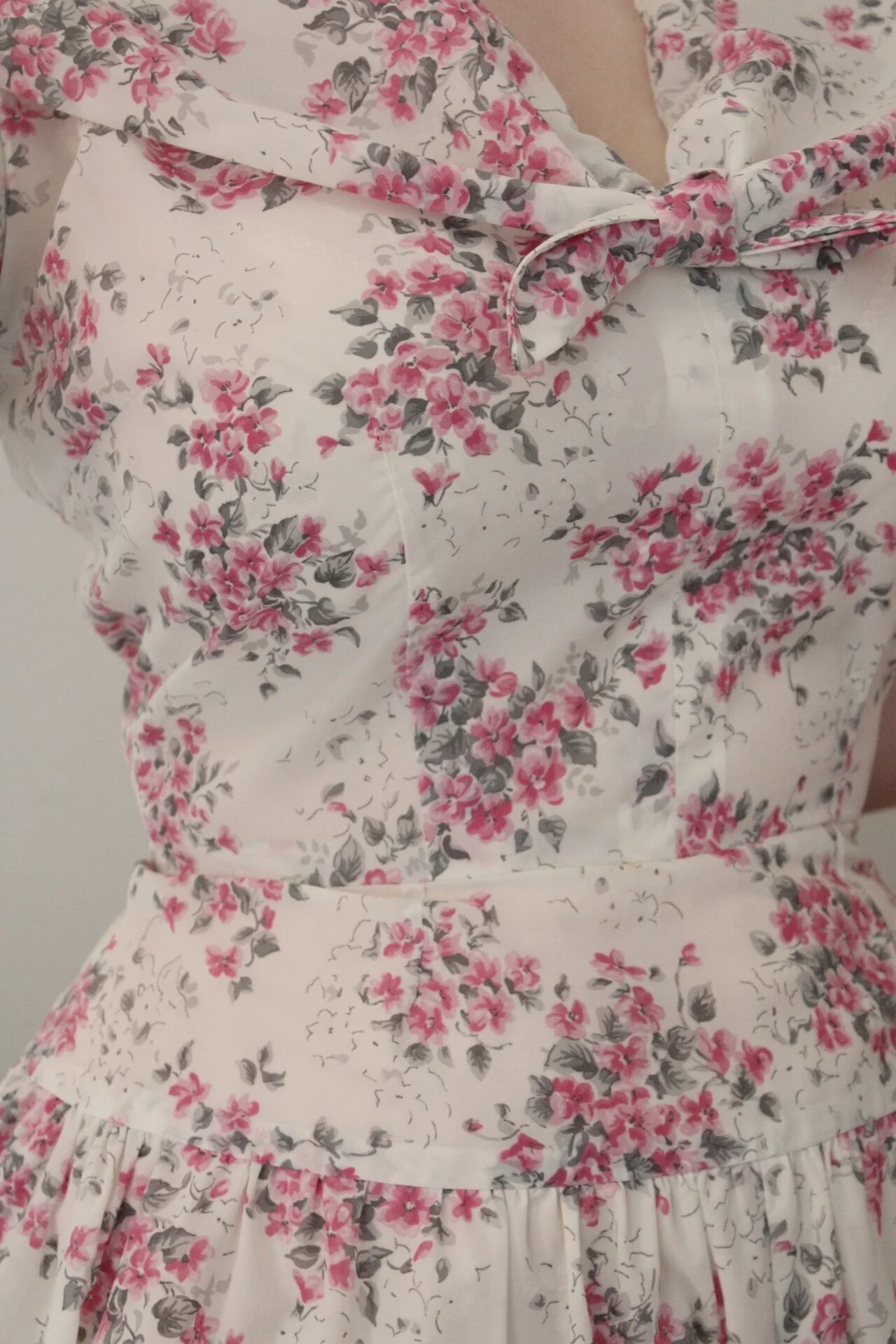 1950s Floral Dress