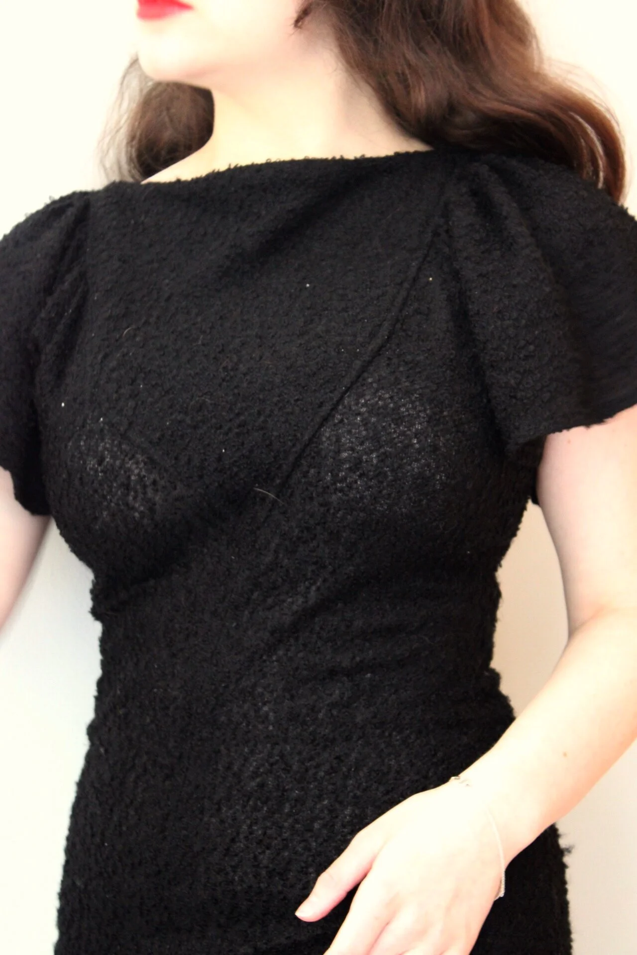 1960s Black Dress