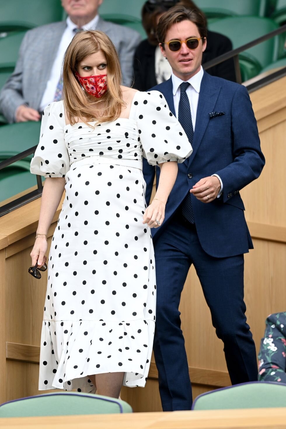 Celebrities at Wimbledon 2021