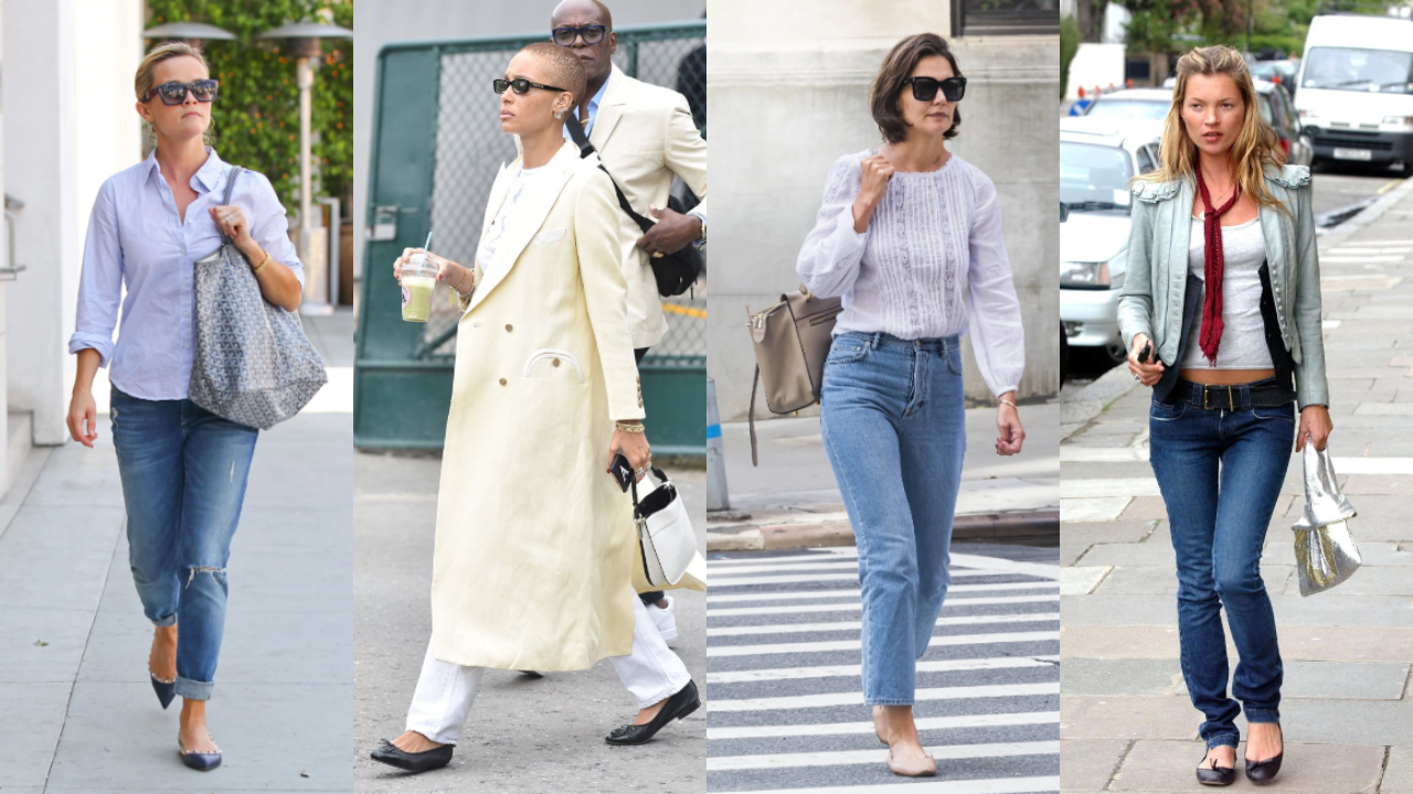 Ballet flats are in fashion again and here are some stylish picks