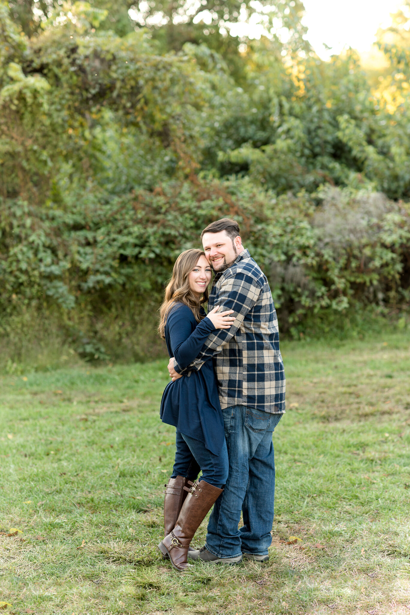 Christina & Jeff's Fall Marsh Creek Engagement Shoot — Megan Hoffer ...