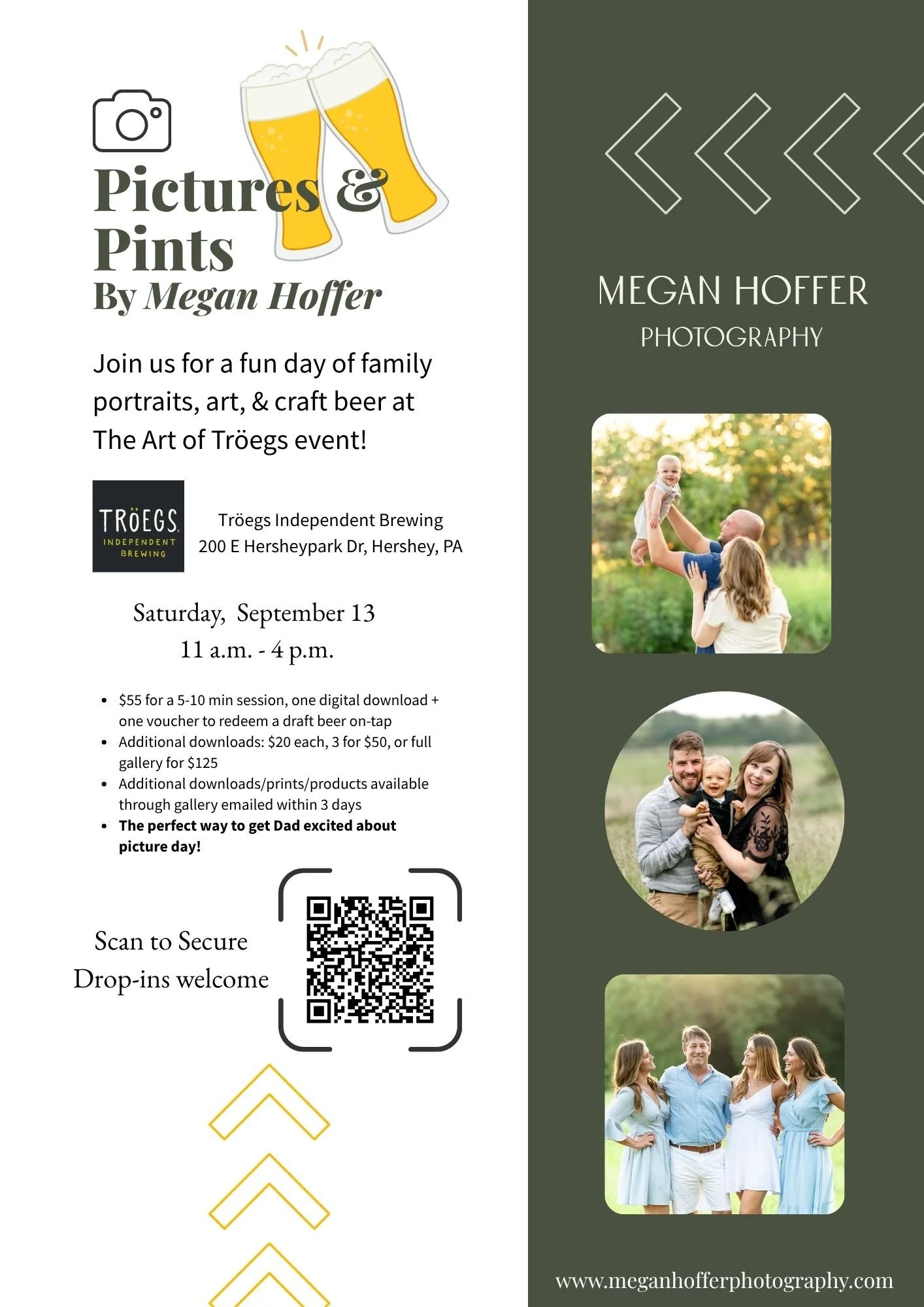 Pup-Up Portrait Event Updates | Mini Sessions by Megan Hoffer
