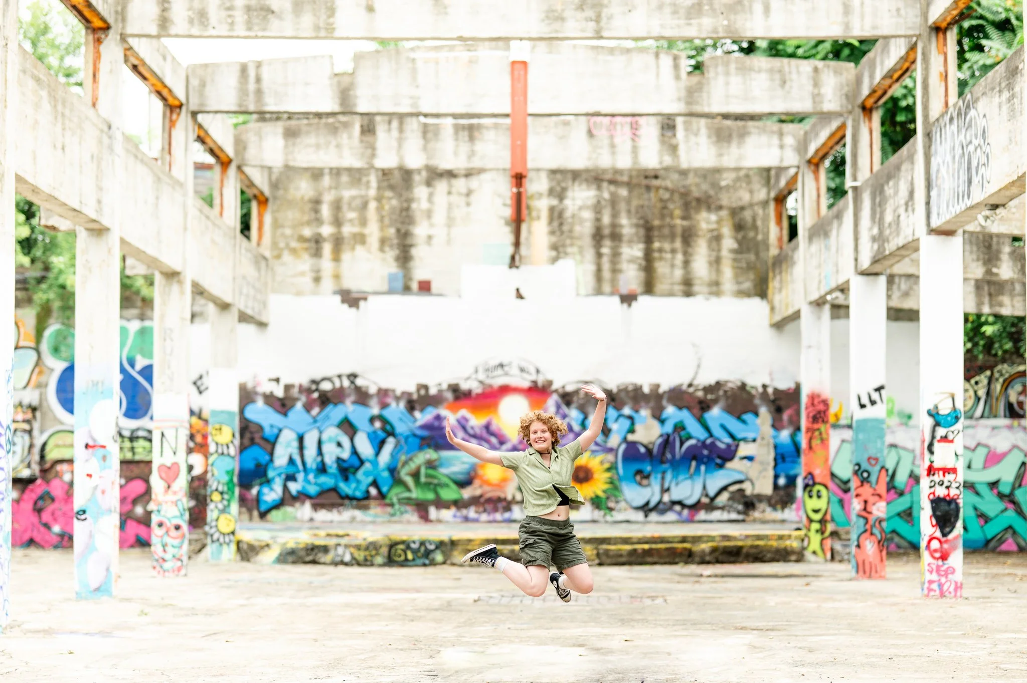 A High School Senior Photoshoot at Ruins Hall | Ever | August 18, 2025