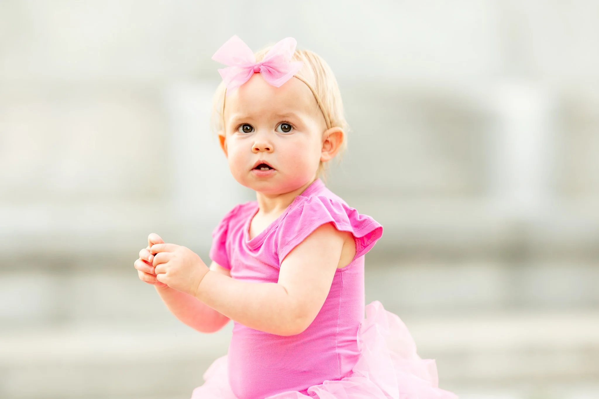In addition to having great parents, Stevie also loves matching outfits with Mommy, airplanes, and whenever Daddy takes both his girls to their favorite place&mdash;Disney, where they enjoy riding the bouncing bus to and from the park! They are the s