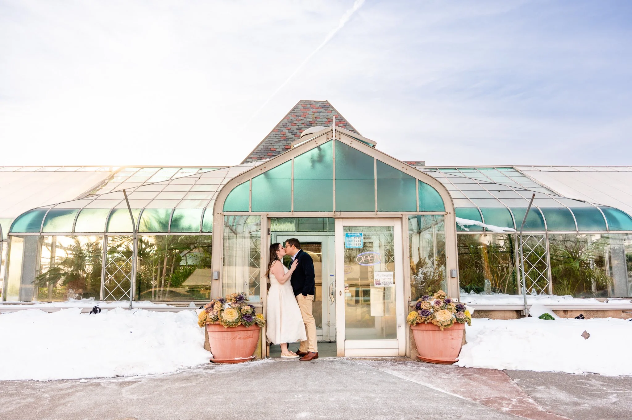 An Ott’s Exotic Plants Engagement Session |&nbsp; Erin + Michael | February 1, 2026