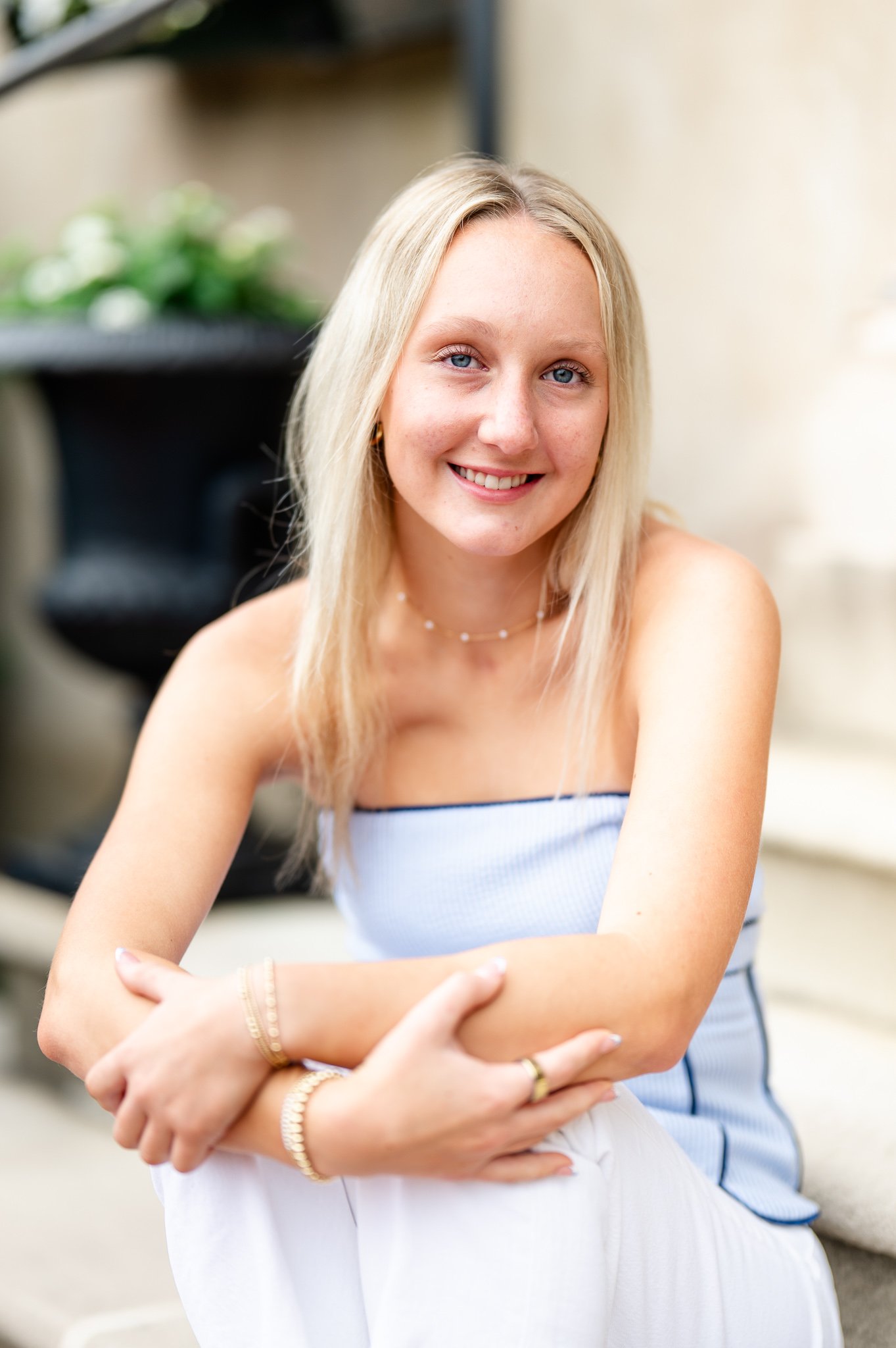 2027 Senior Photo Shoot at Conestoga House and Gardens | Calleigh | June 9, 2026