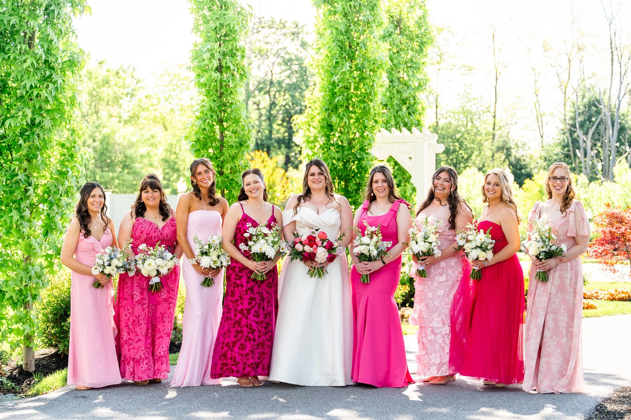 Pink Bridesmaids Dresses