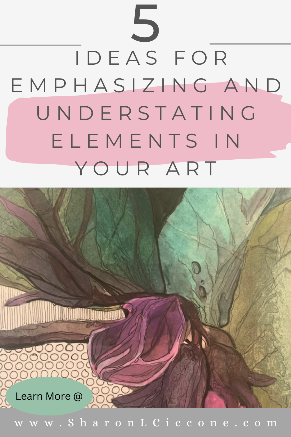 Five Ideas Emphasizing and Understating Elements in your Creative Work