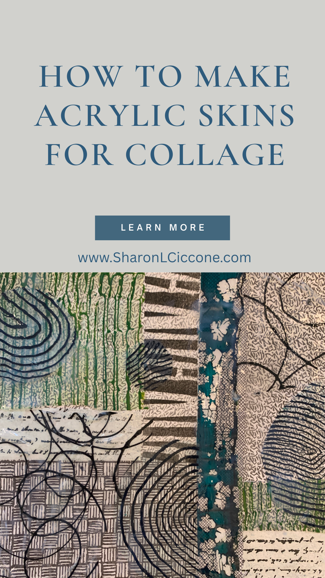 How to Make Acrylic Skins for Collage