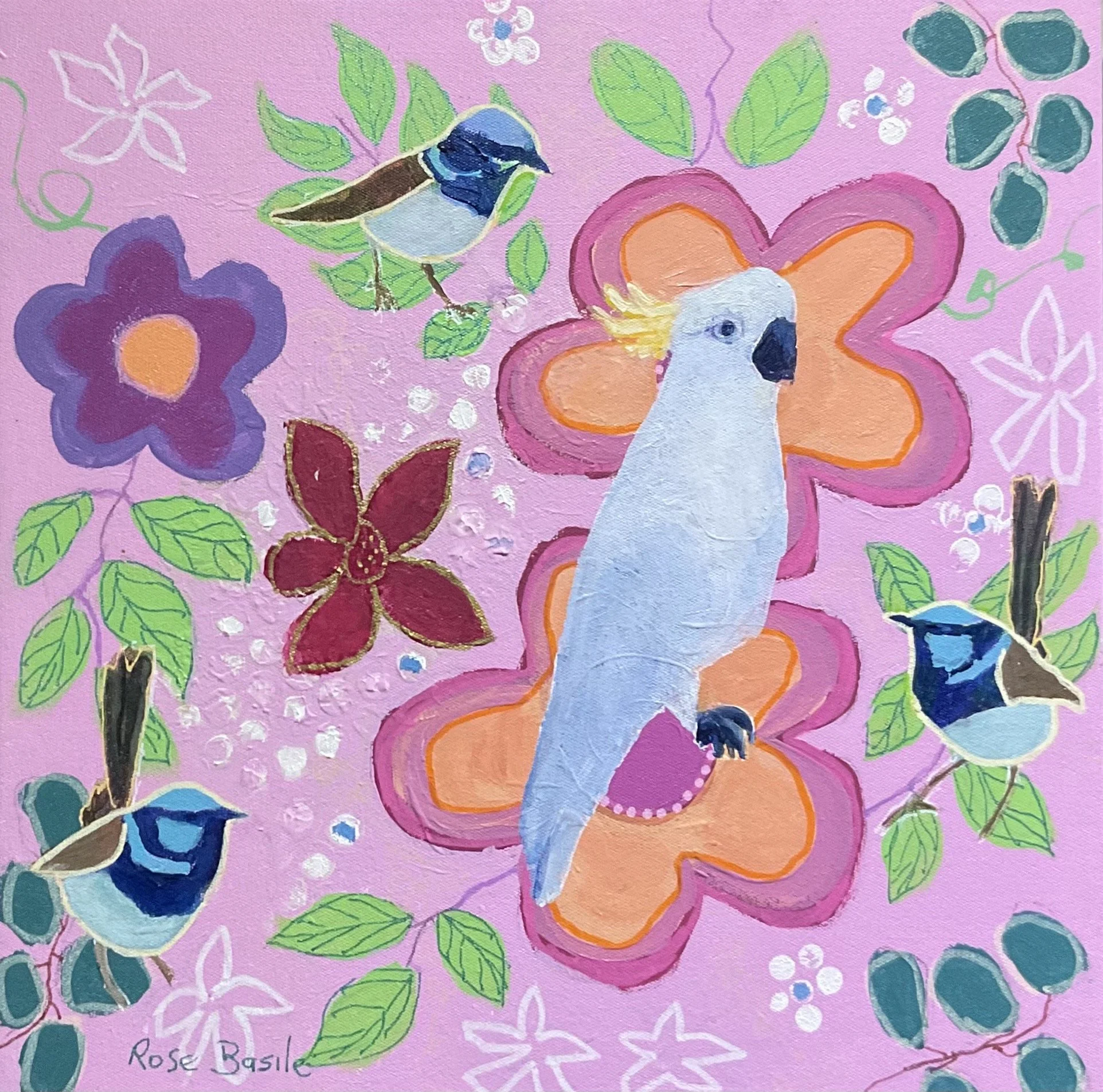 Chorus in Blooms - Rose Basille