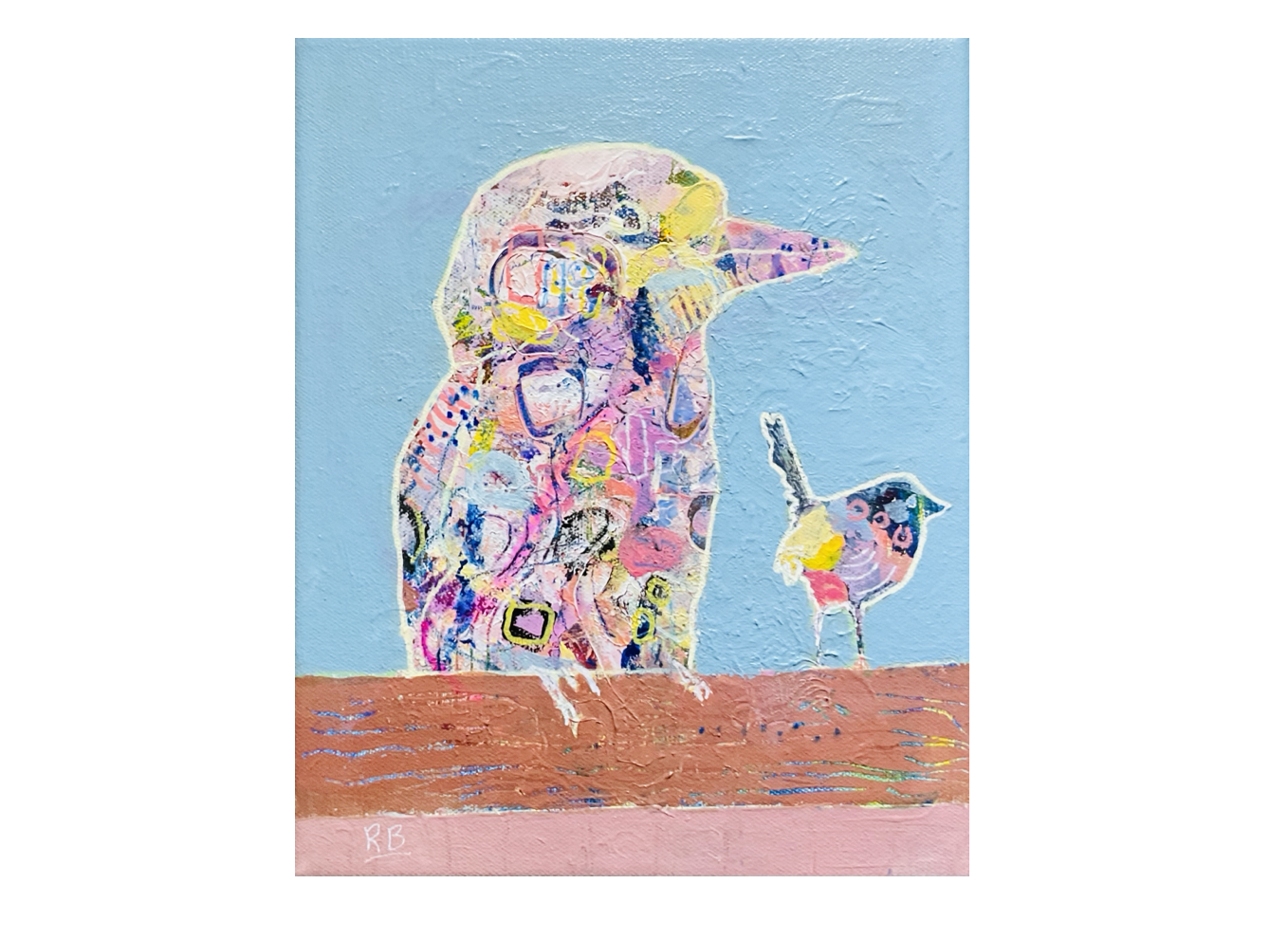 Kookaburra and Friend - Rose Basile