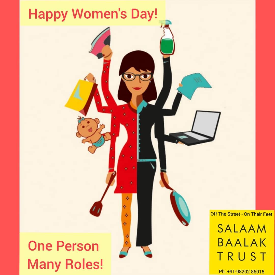 A Salute To Every Woman amongst us.
Respect for the ability to perform multiple roles at a time.
And
More power To our girls - the Leaders of tomorrow.
HAPPY WOMEN'S DAY!

#salaambaalaktrustmumbai
#salaambaalaktrust
#salaambaalak

#womanpower #mahash