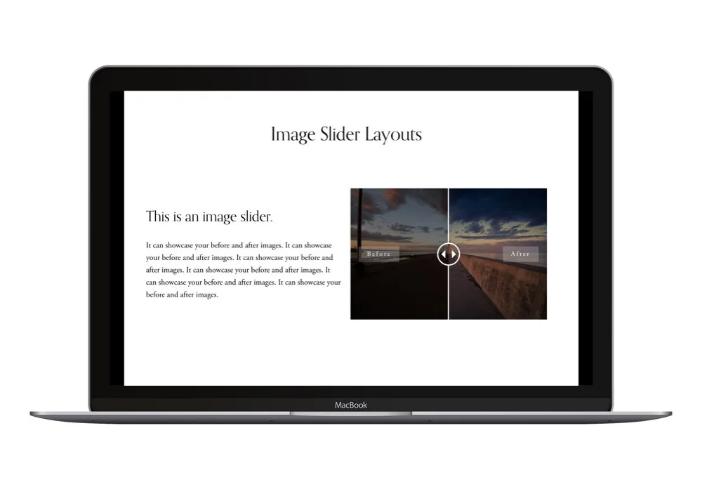 Image Slider for Squarespace 7.1 Rebecca Grace