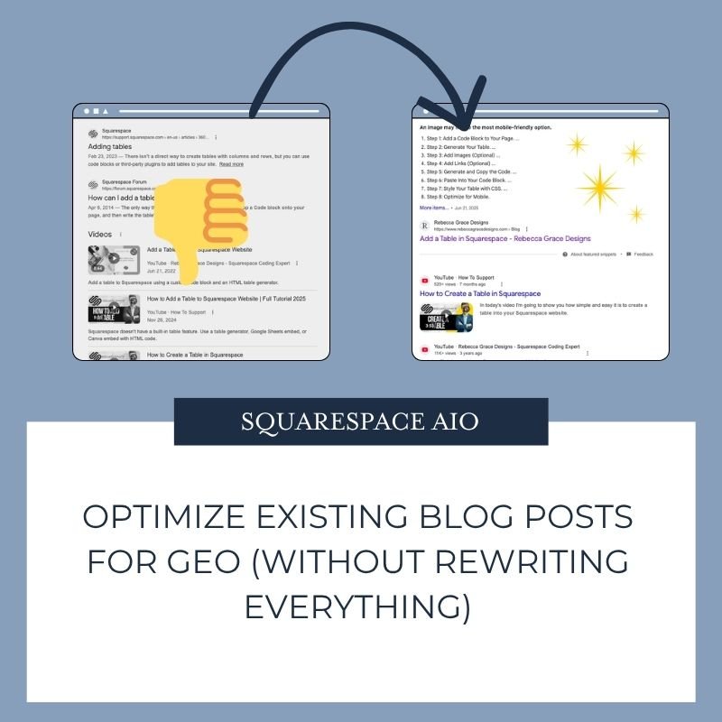 How to Optimize Existing Blog Posts for GEO (Without Rewriting Everything)