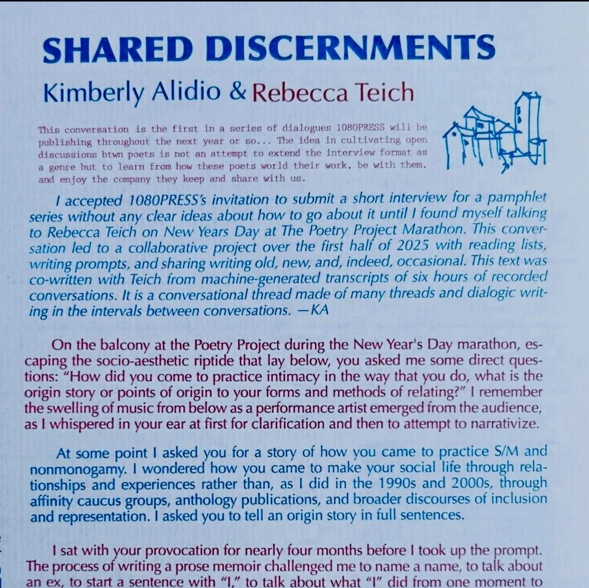 Shared Discernments, with Rebecca Teich