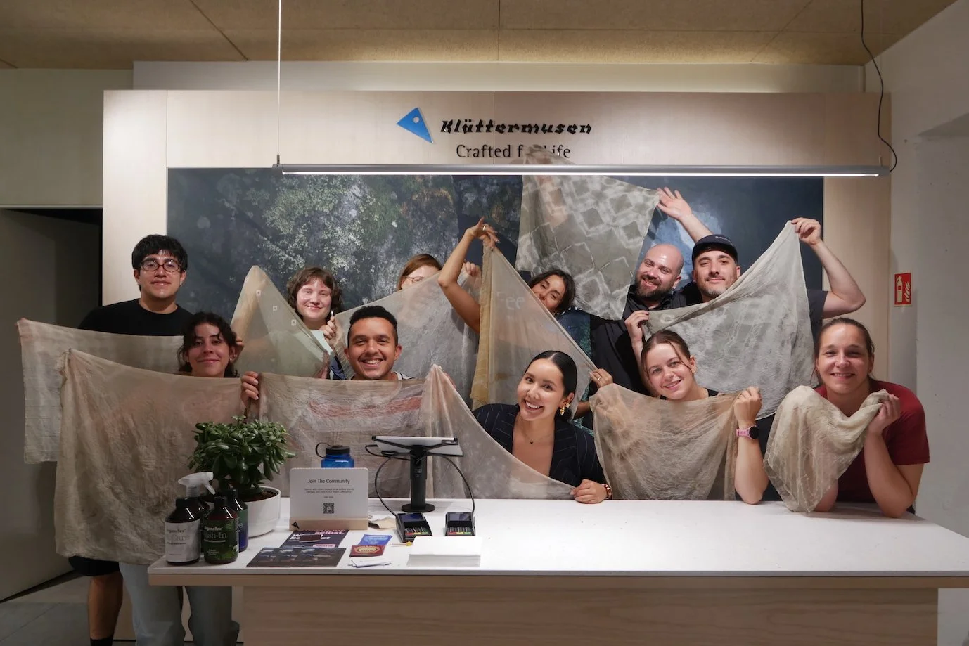 Klättermusen Berlin Natural dye workshop July 14 2026