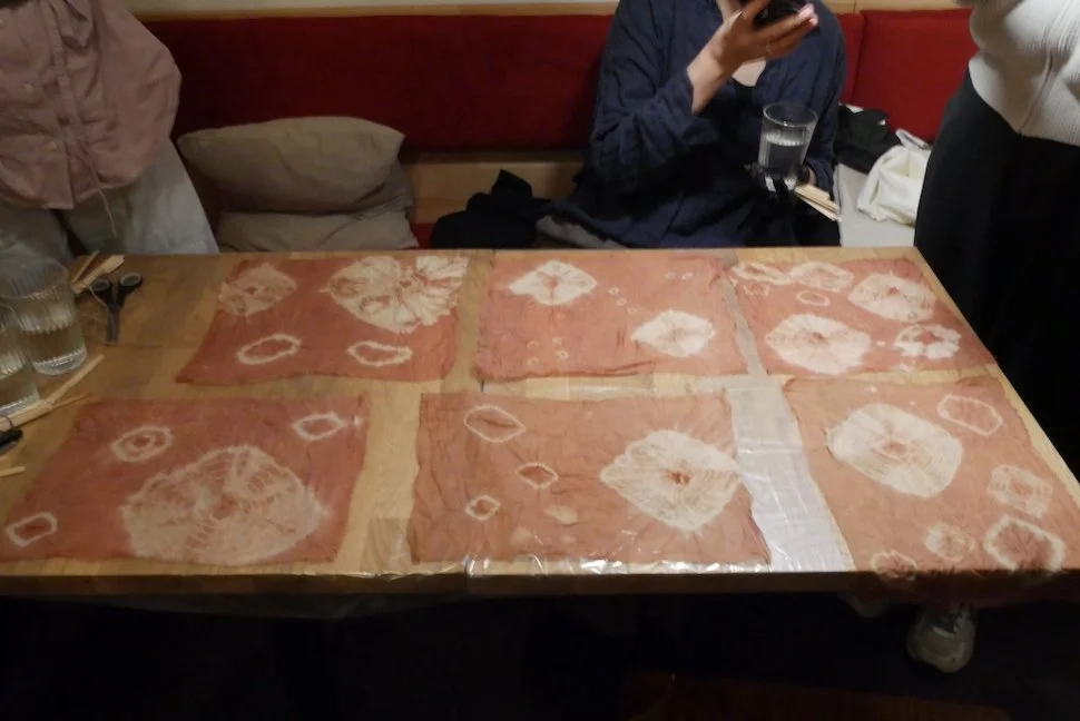 29th March 2026 Japanese Onsen and Natural Dye Workshop at Miso Lab 