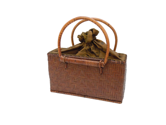BOLSA TEJIDA DE RATTAN ARIYA 01