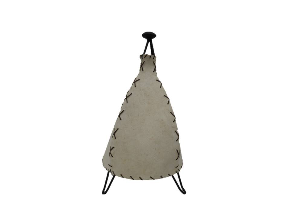 LAMPARA DE CORTEZA DE ARBOL TEJIDA A MANO  LJ-01