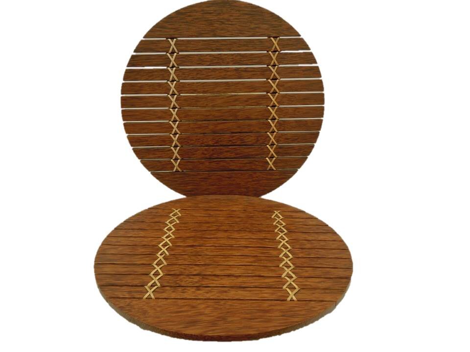 POSA CALIENTE REDONDO DE MADERA  PB-01