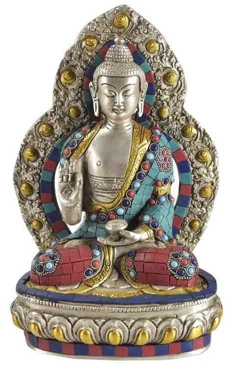 BUDA DE BRONCE 16X11X24CM