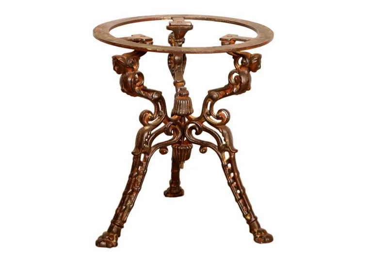 BASE DE METAL PARA MESA 60X60X70CM.