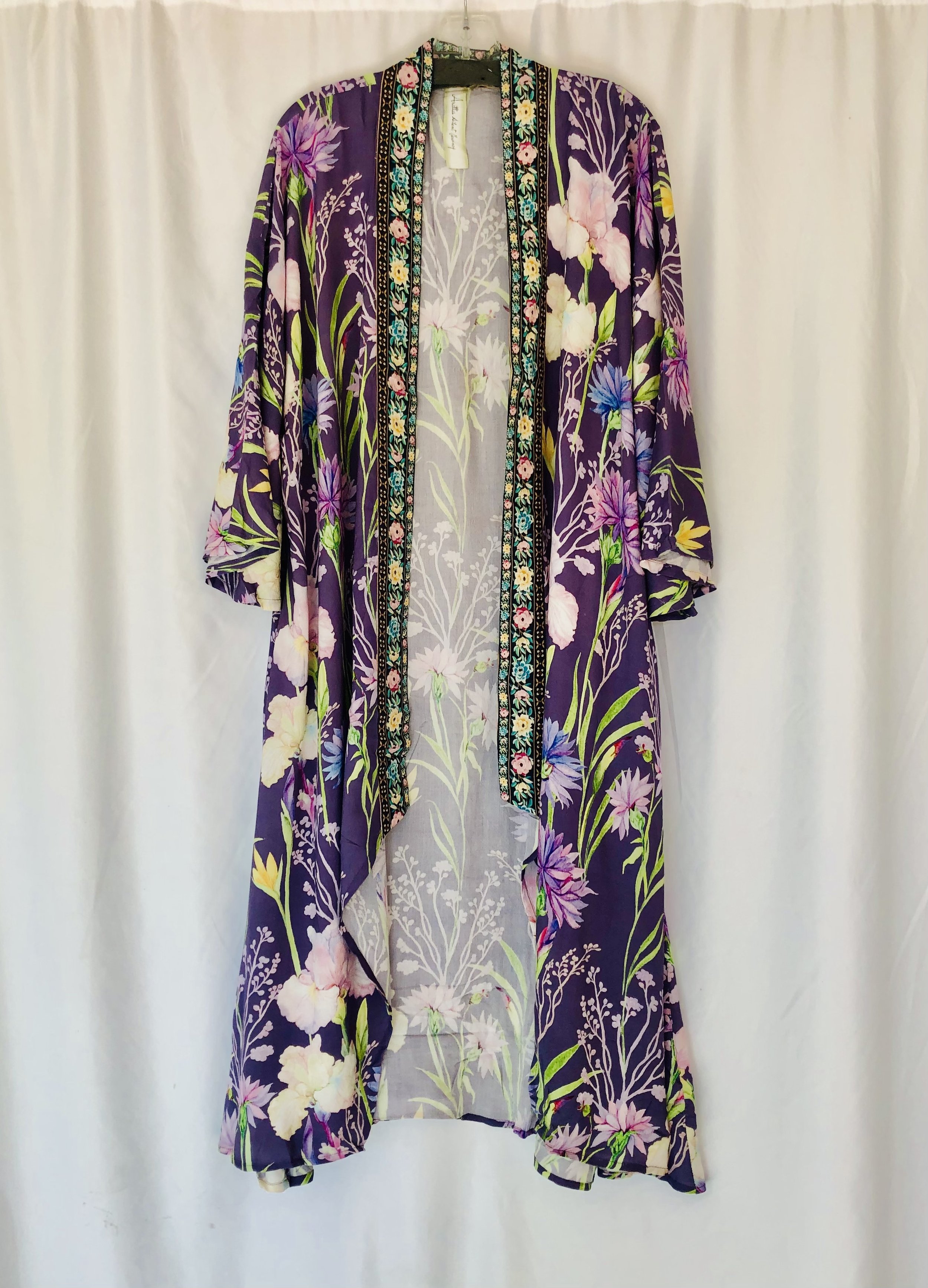 Lavender Floral Kimono — Gorgeous GoddessWear